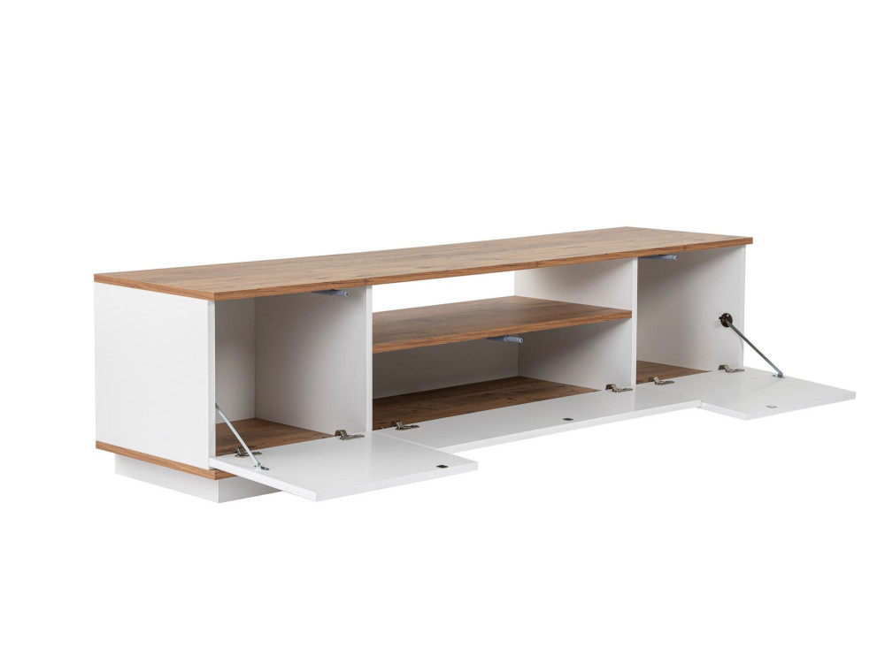 Houten TV-meubel "Veramont" - 180 x 44 x 44 cm - Bruin