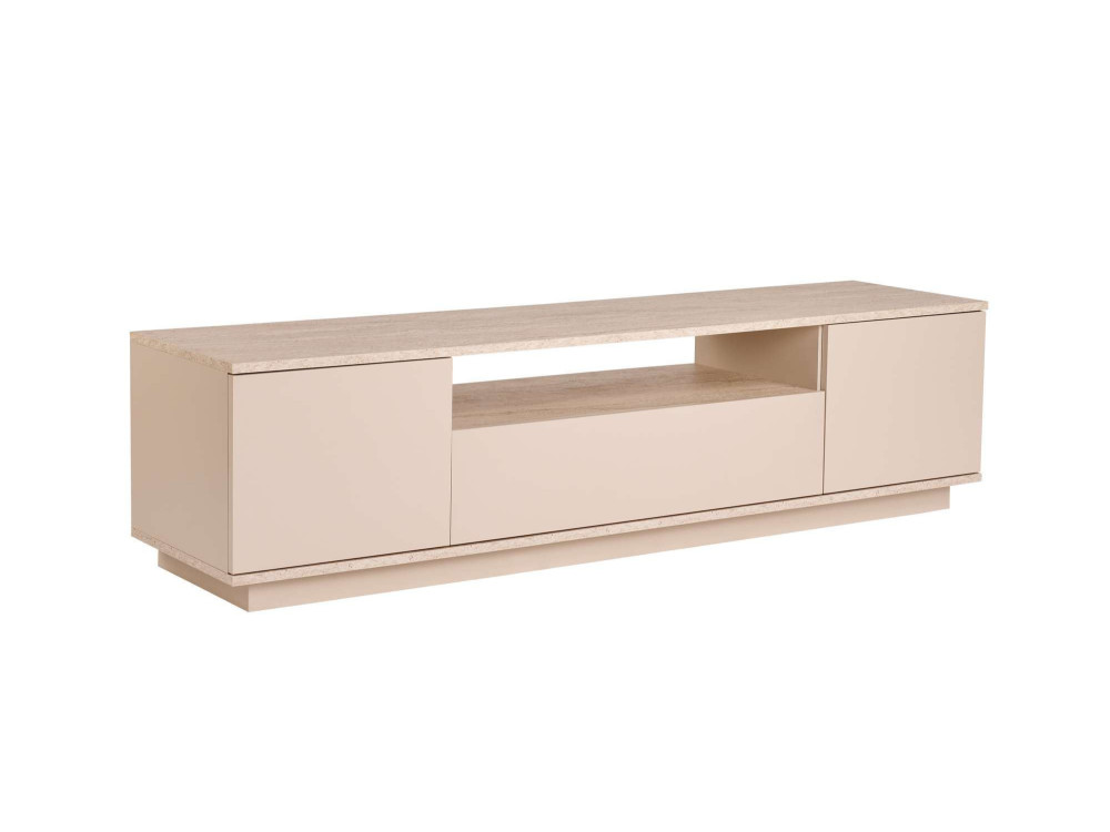 Houten TV-meubel "Veramont" - 180 x 44 x 44 cm - Beige