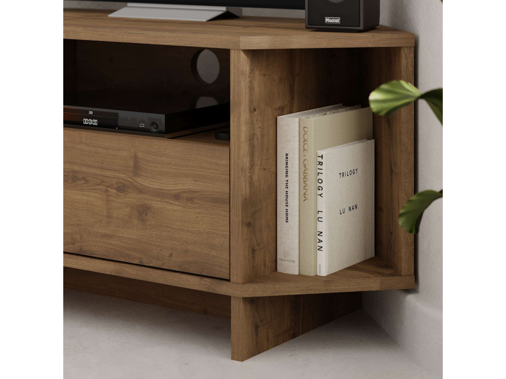 Houten TV-meubel "Viva" - 95 x 35 x 45 cm - Bruin