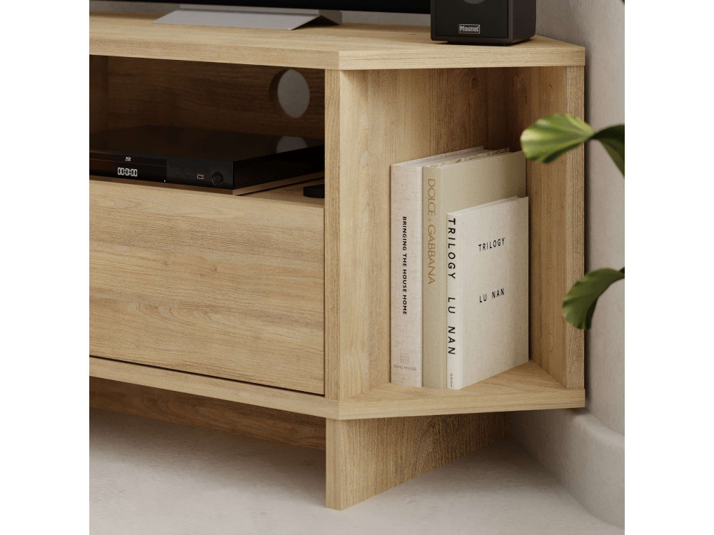 Houten TV-meubel "Viva" - 95 x 35 x 45 cm - Beige