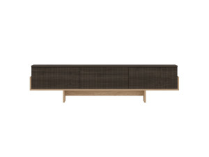Houten TV-meubel "Hege" - 180 x 30 x 44 cm - Bruin