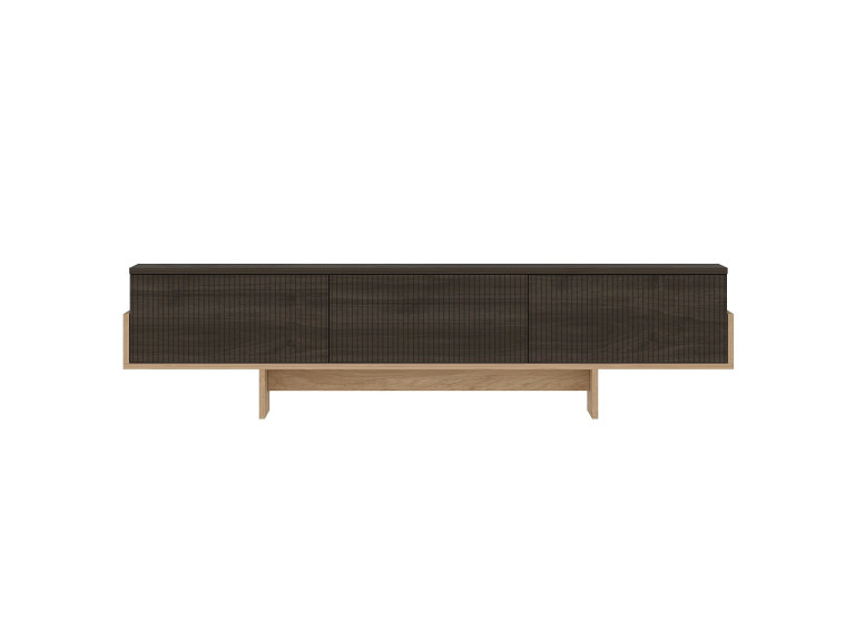 Houten TV-meubel "Hege" - 180 x 30 x 44 cm - Bruin