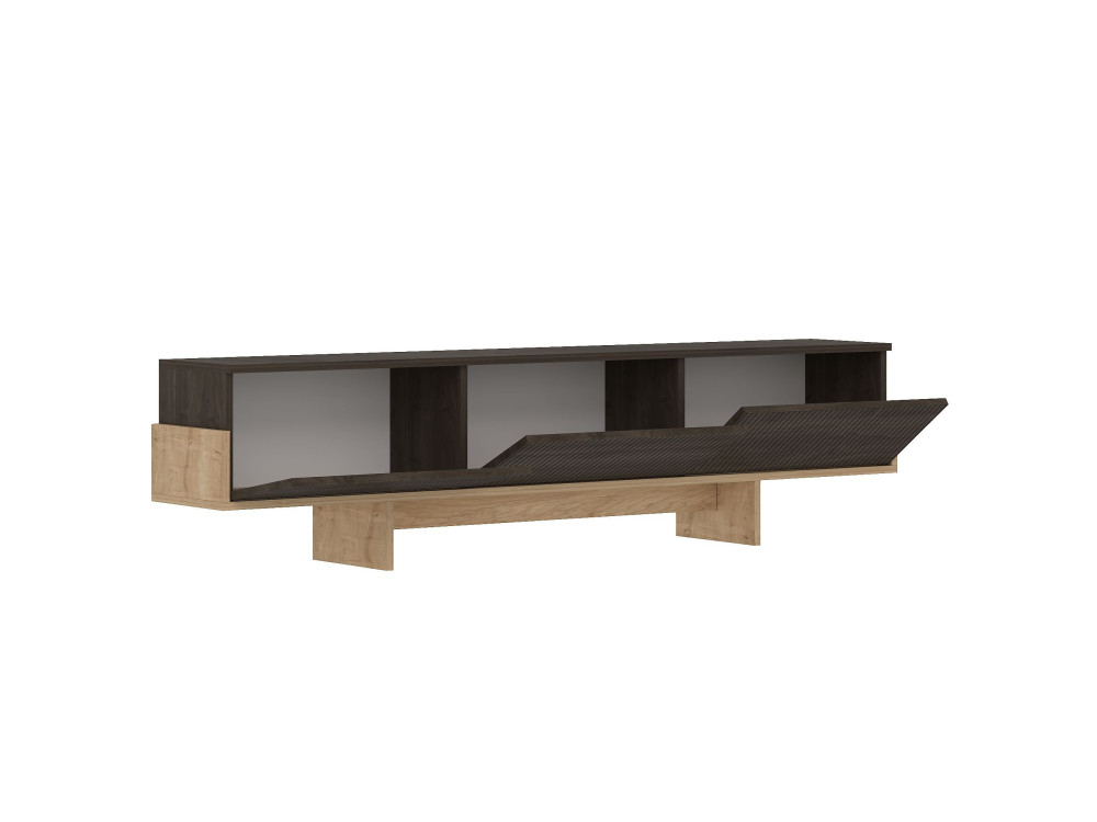 Houten TV-meubel "Hege" - 180 x 30 x 44 cm - Bruin