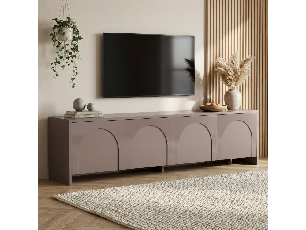 Houten TV-meubel "Aurelia" - 180 x 32 x 45 cm - Atlas