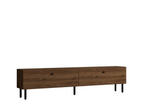 Houten TV-meubel "Nantes" - 160 x 25 x 37 cm - Bruin