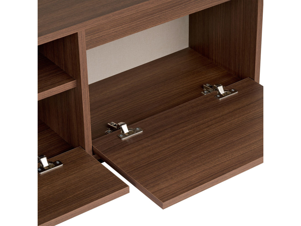 Houten TV-meubel "Sentinel" - 160 x 30 x 42 cm - Bruin