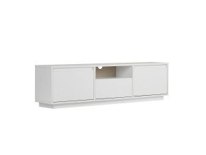 Houten TV-meubel "Sentinel" - 160 x 30 x 42 cm - Wit