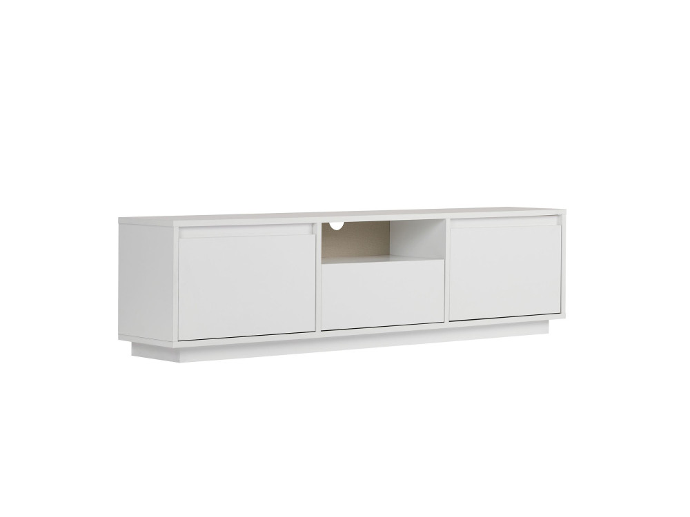 Houten TV-meubel "Sentinel" - 160 x 30 x 42 cm - Wit