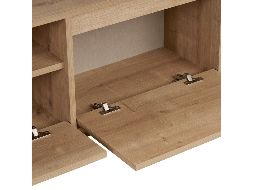 Houten TV-meubel "Sentinel" - 160 x 30 x 42 cm - Beige