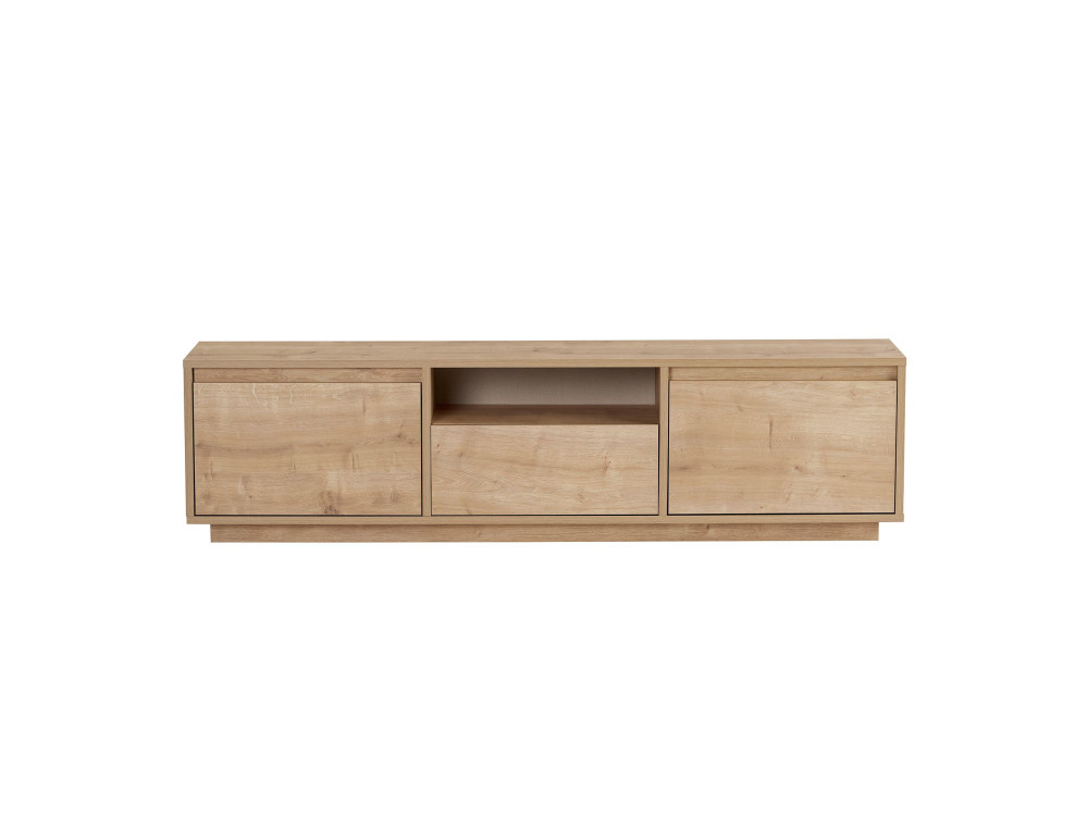 Houten TV-meubel "Sentinel" - 160 x 30 x 42 cm - Beige