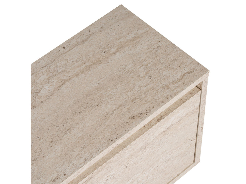 Houten TV-meubel "Sentinel" - 160 x 30 x 42 cm - Travertin