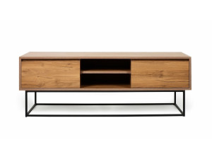 Houten TV-meubel "Laxus" - 140 x 40 x 50 cm - Bruin