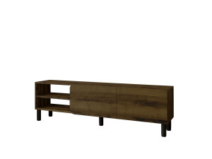 River" houten TV-meubel - 150 x 31,4 x 48,2 cm - Antiek Noten