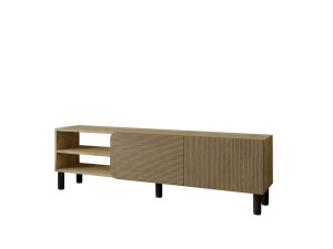 River" houten TV-meubel - 150 x 31 x 48 cm - Beige
