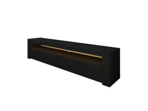 Houten TV-meubel "Bati" - 150 x 36 x 46 cm - Zwart