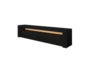 Houten TV-meubel "Bati" - 150 x 36 x 46 cm - Zwart