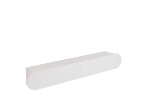 Houten TV-standaard LUM1 - 180 x 31 x 29 cm - Wit
