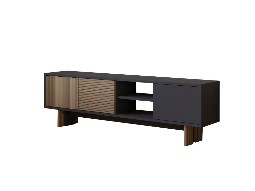 Houten TV-meubel "Ravello" - 150 x 30 x 45 cm - Bruin