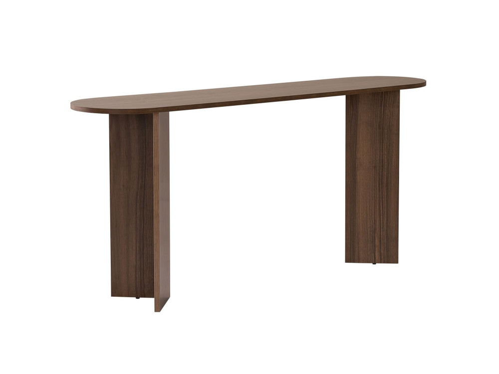 "Sira" houten dressoir - 150 x 35 x 75 cm - Walnoot