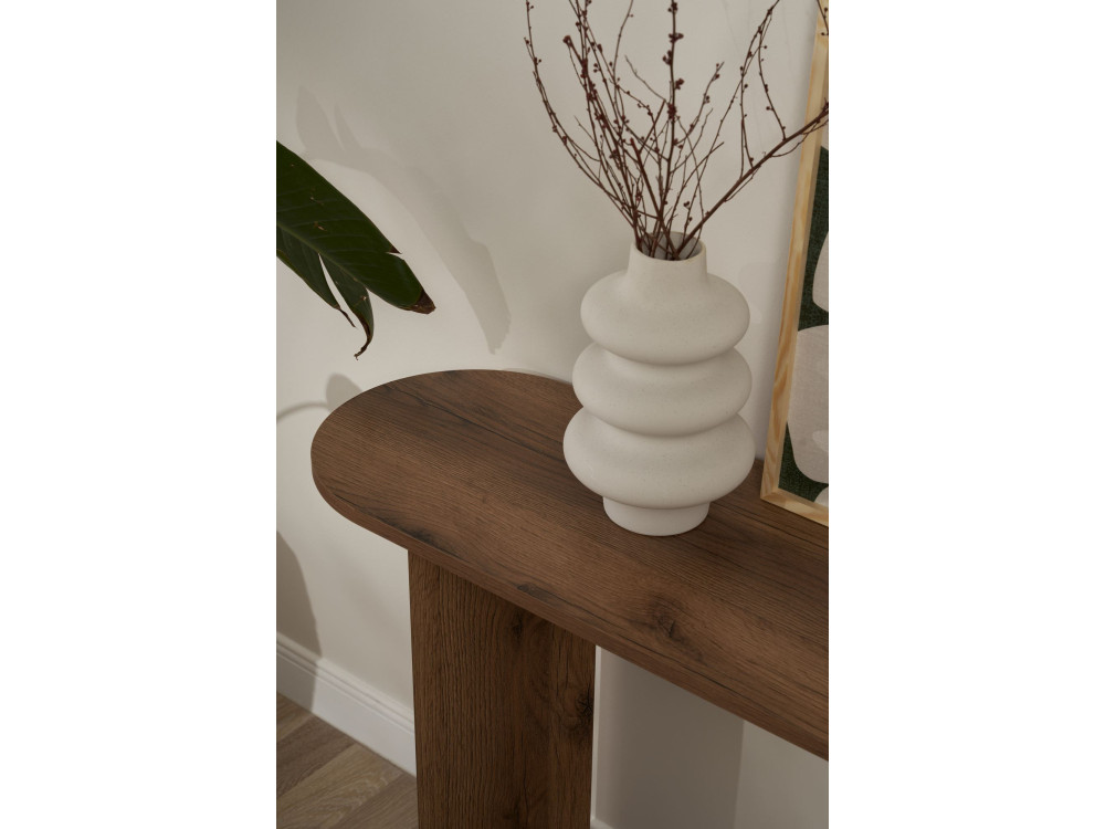 "Sira" houten dressoir - 150 x 35 x 75 cm - Walnoot