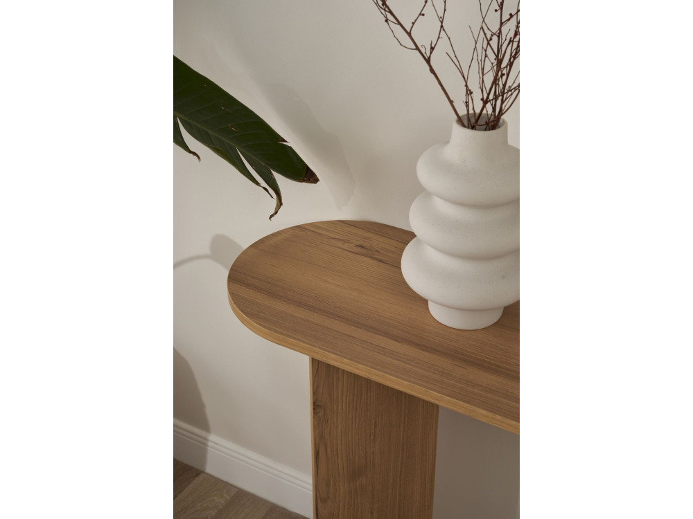 "Sira" houten dressoir - 150 x 35 x 75 cm - Eiken