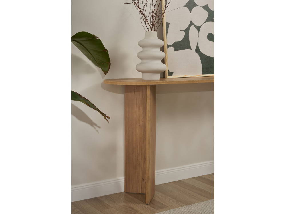 "Sira" houten dressoir - 150 x 35 x 75 cm - Eiken