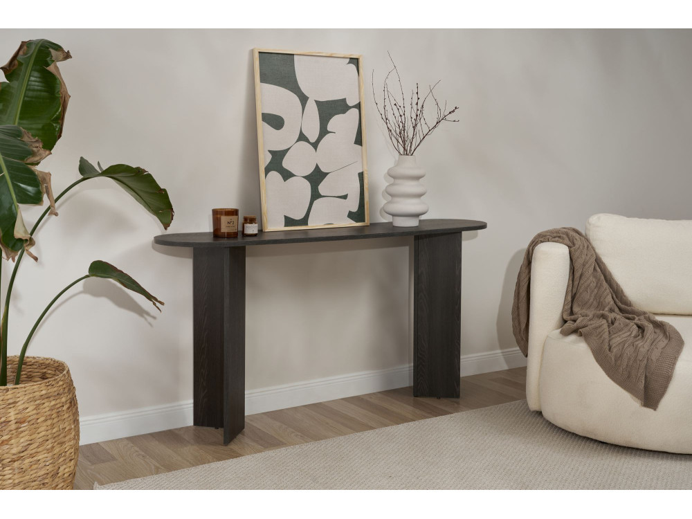 "Sira" houten dressoir - 150 x 35 x 75 cm - Black Light