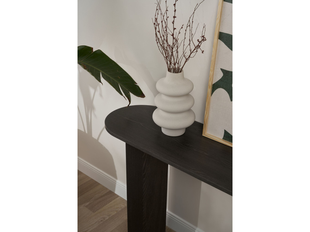 "Sira" houten dressoir - 150 x 35 x 75 cm - Black Light