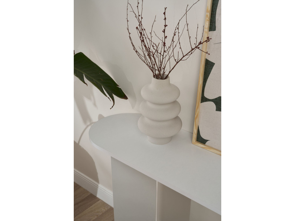 "Sira" houten dressoir - 150 x 35 x 75 cm - Wit