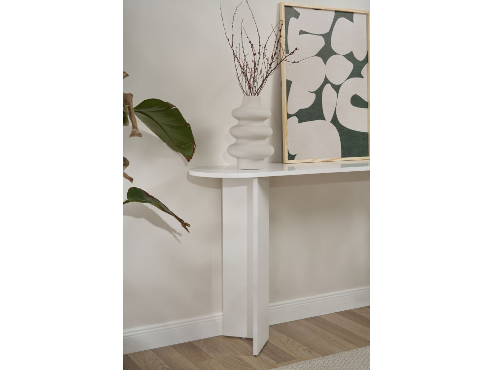 "Sira" houten dressoir - 150 x 35 x 75 cm - Wit