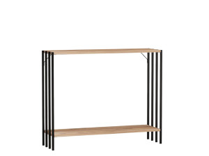 Houten console "Verona" - 90 x 26 x 74 cm - Atlantic black pine