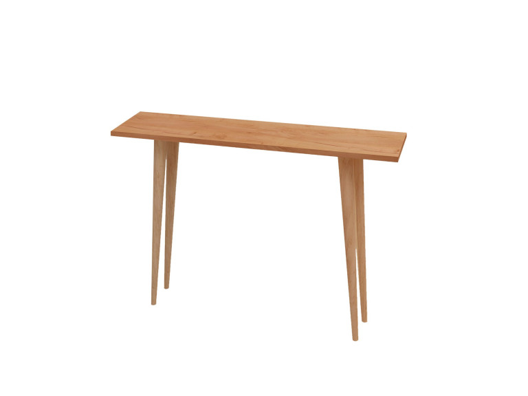 Houten console "Desidero" - 100 x 30 x 74 cm - Bruin