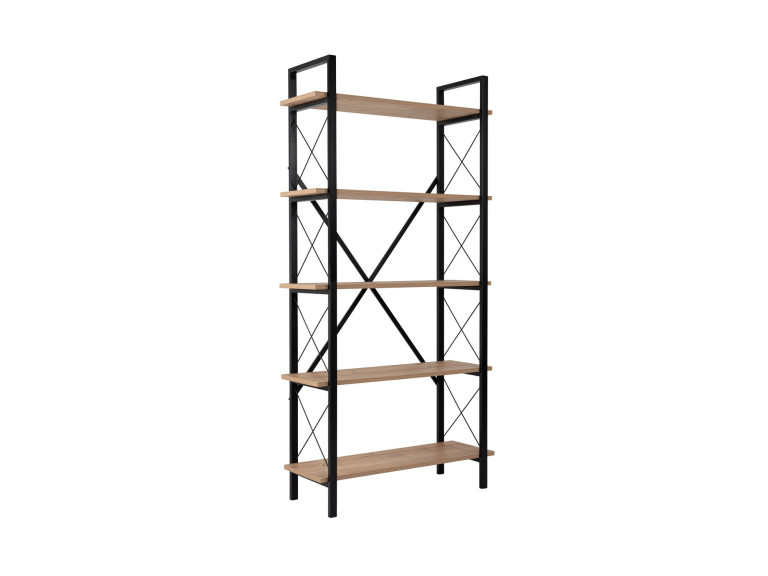 Houten boekenkast "Elysian" - 90 x 33 x 180 cm - BlackOak