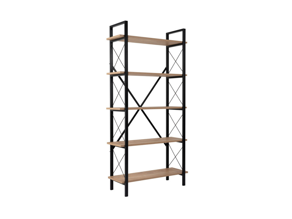 Houten boekenkast "Elysian" - 90 x 33 x 180 cm - BlackOak