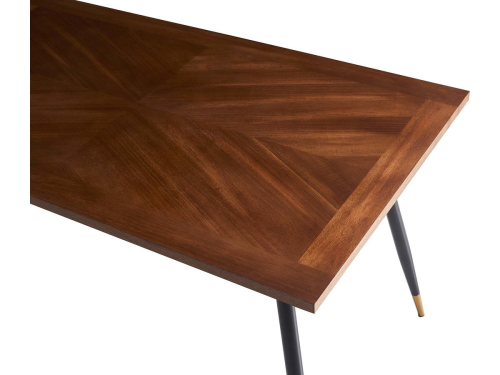 Eettafel keukentafel tafel "Kavita" - 140 x 80 x 76 cm - Eiken
