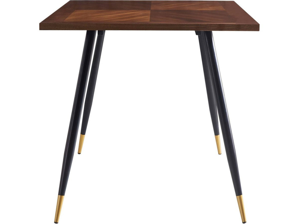 Eettafel keukentafel tafel "Kavita" - 140 x 80 x 76 cm - Eiken