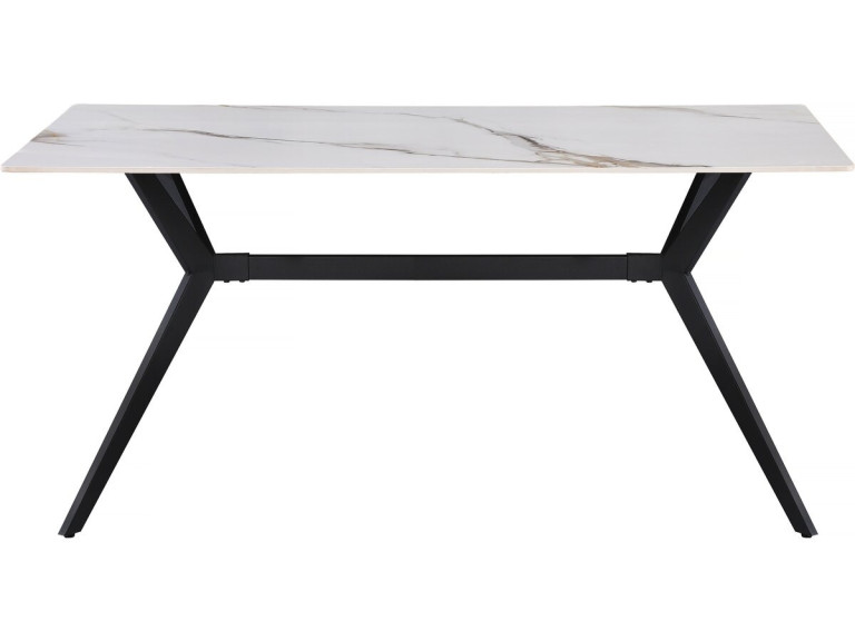 Keramische eettafel "Boreal" - 4 tot 6 personen - 160 cm - Wit