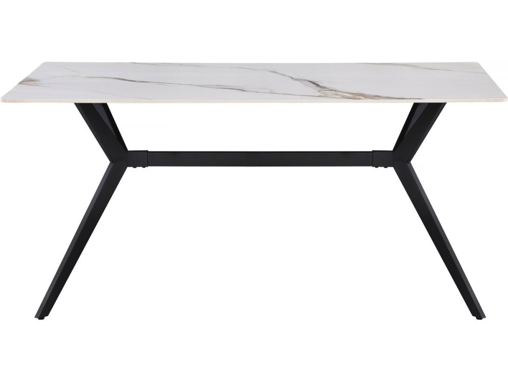 Keramische eettafel "Boreal" - 4 tot 6 personen - 160 cm - Wit