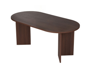 Houten eettafel "Sablin" - 180 x 89 x 75 cm - Notelaar
