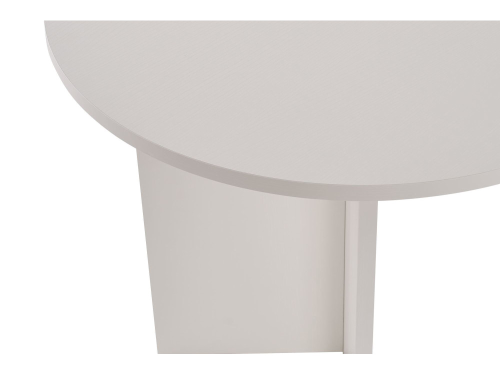 Houten eettafel "Sablin" - 180 x 89 x 75 cm - Wit Hout