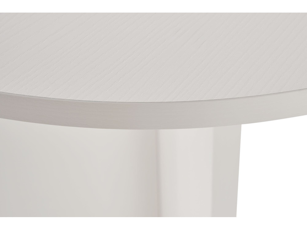 Houten eettafel "Sablin" - 180 x 89 x 75 cm - Wit Hout