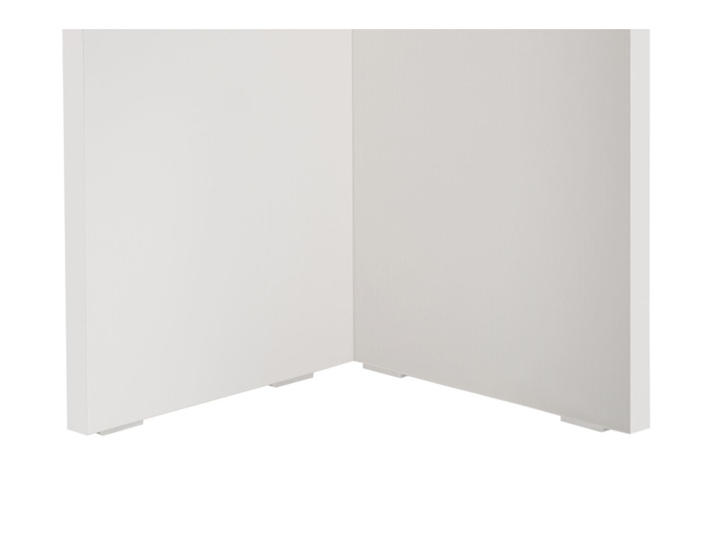 Houten eettafel "Sablin" - 180 x 89 x 75 cm - Wit Hout