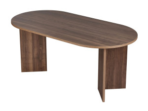 Houten eettafel "Sablin" 180 x 90 x 75 cm - Notelaar