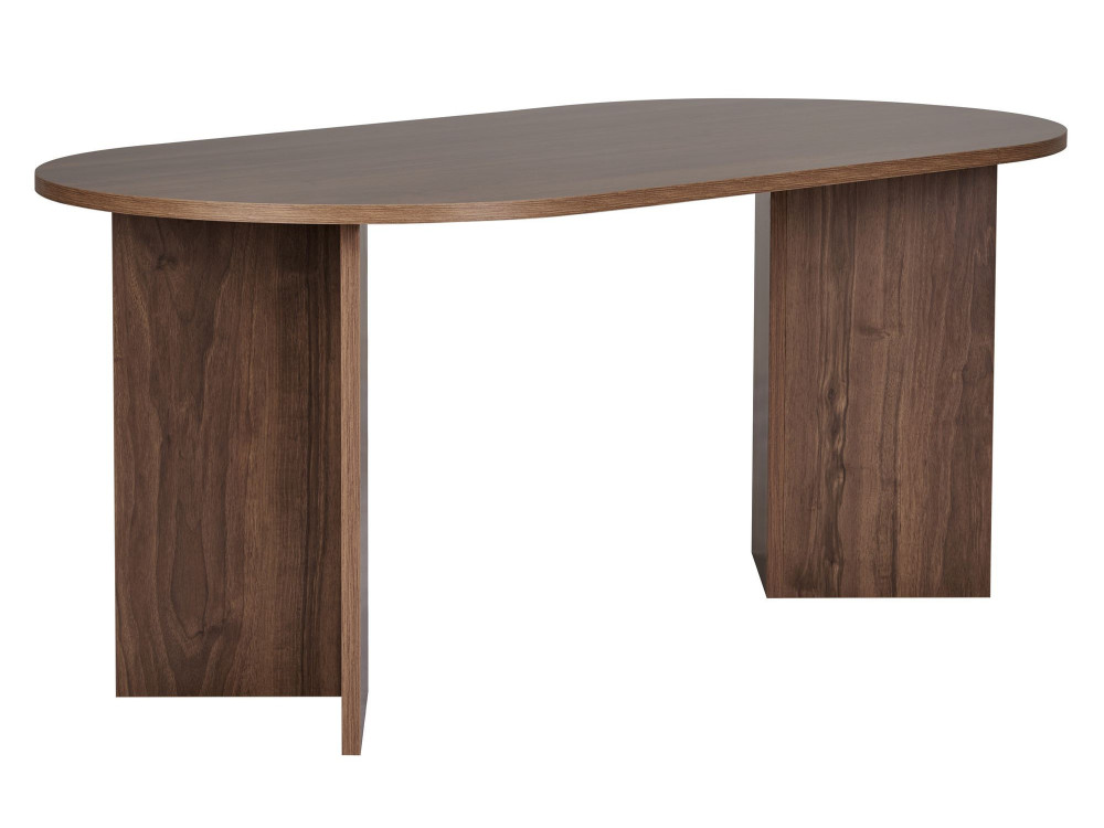 Houten eettafel "Sablin" 180 x 90 x 75 cm - Notelaar