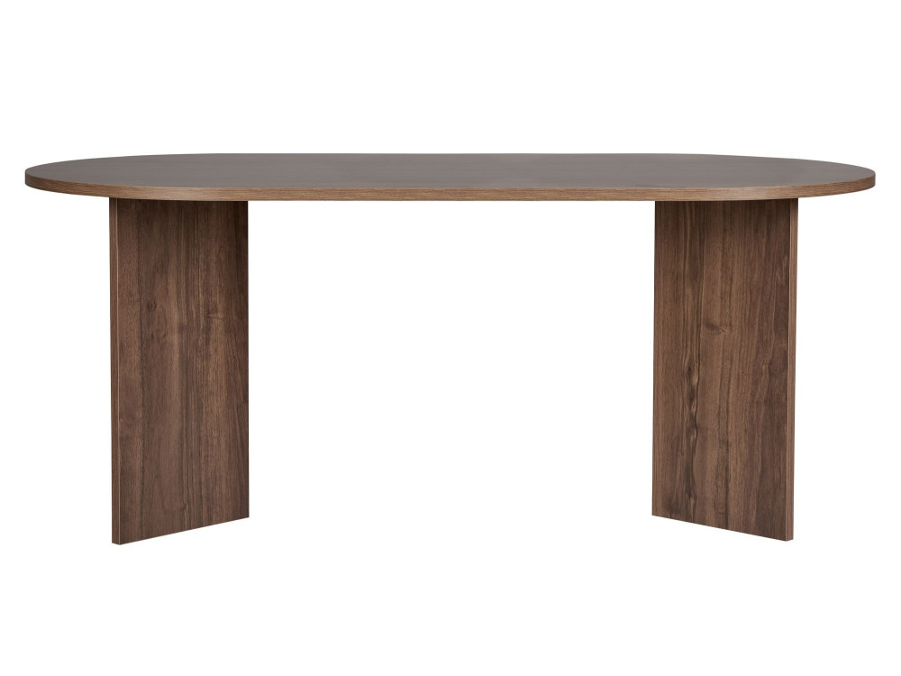 Houten eettafel "Sablin" 180 x 90 x 75 cm - Notelaar