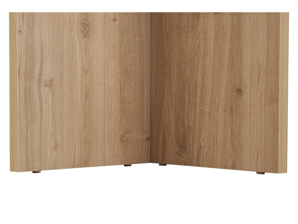 Houten eettafel "Sablin" 180 x 90 x 75 cm - Saffier eik
