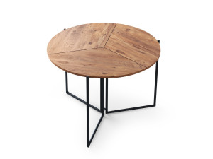 Houten eettafel "Yaprak" - 100 x 100 x 72 cm - Atlantic Pine