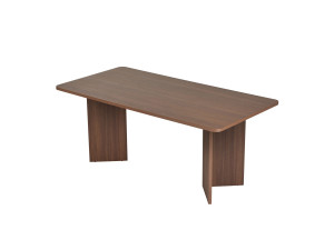 Houten eettafel "Linza" 180 x 90 x 75 cm - Notelaar