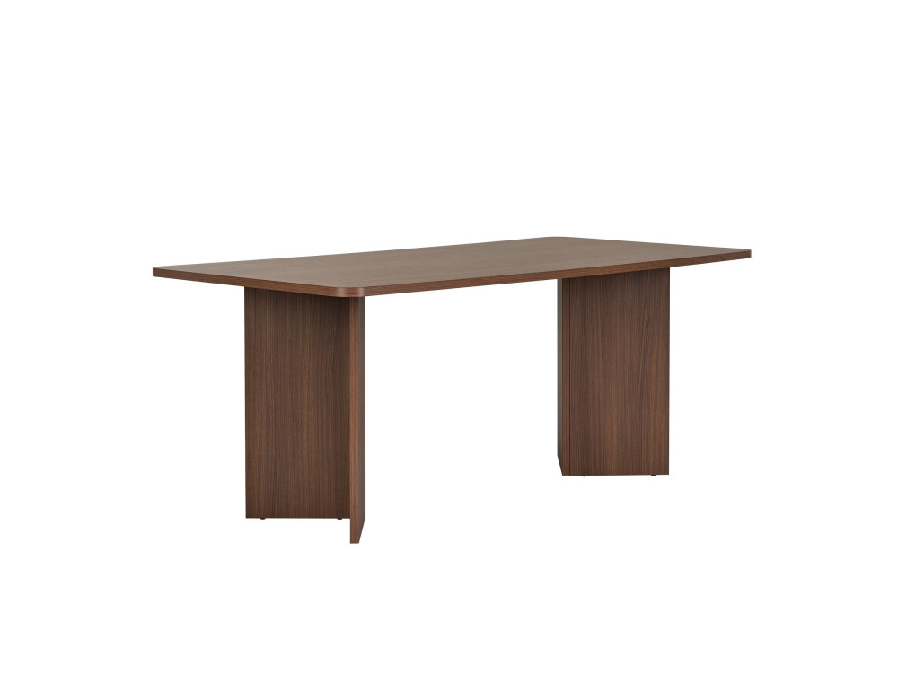 Houten eettafel "Linza" 180 x 90 x 75 cm - Notelaar