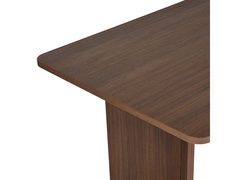 Houten eettafel "Linza" 180 x 90 x 75 cm - Notelaar